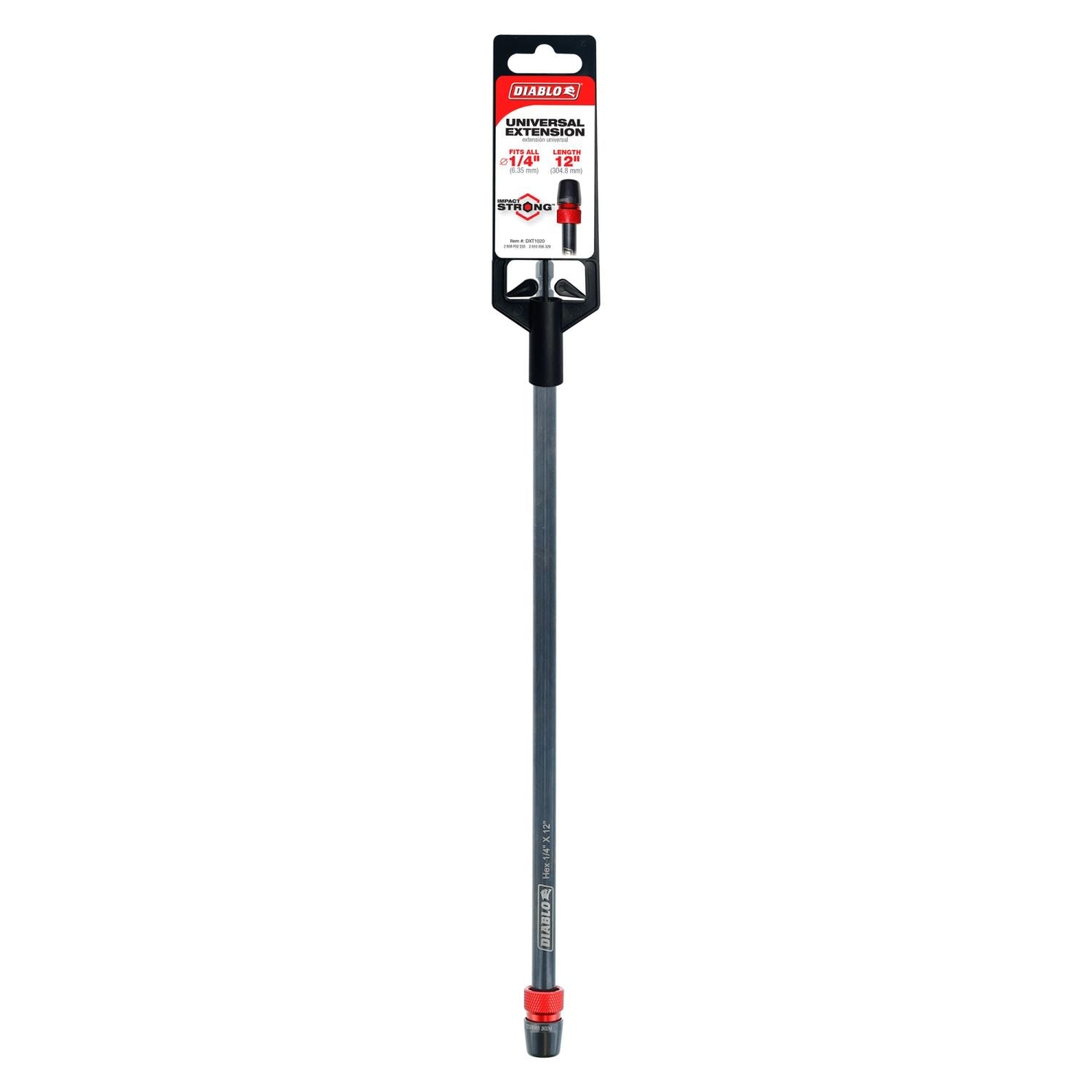 Diablo DXT1020 1/4 Inch x 12 Inch Universal Extension