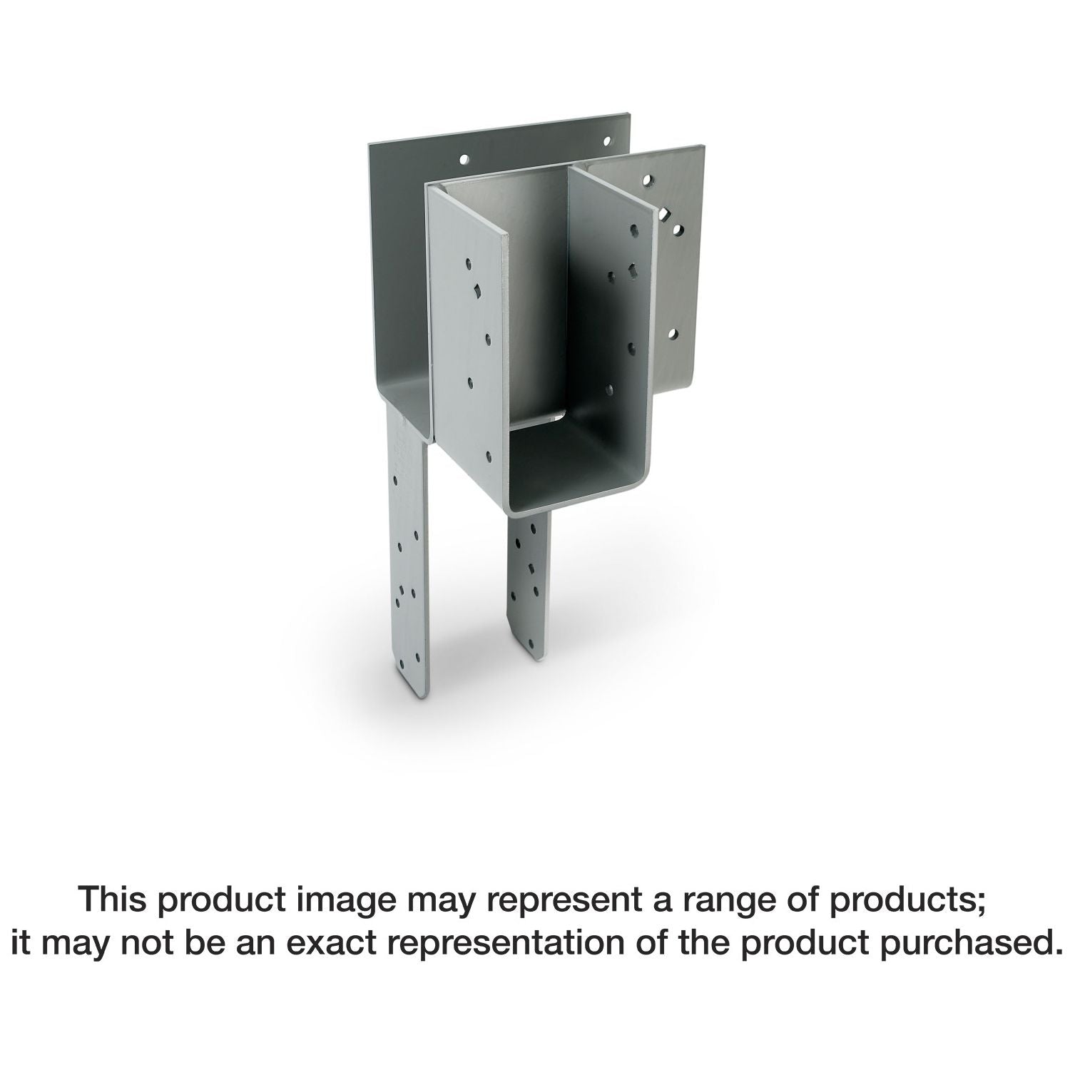 Simpson Strong-Tie ECCLLQ3.25-6SDS ECCLLQ L-Shape End Column Cap for 3-1/4-in. Beams, 6x Post w/ SDS Screws, Skewed Left