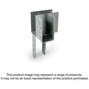 Simpson Strong-Tie ECCLQM3.62G-KT ECCLQM 3-5/8-in. L-Shape End Column Cap for Masonry w/ SDS Screws