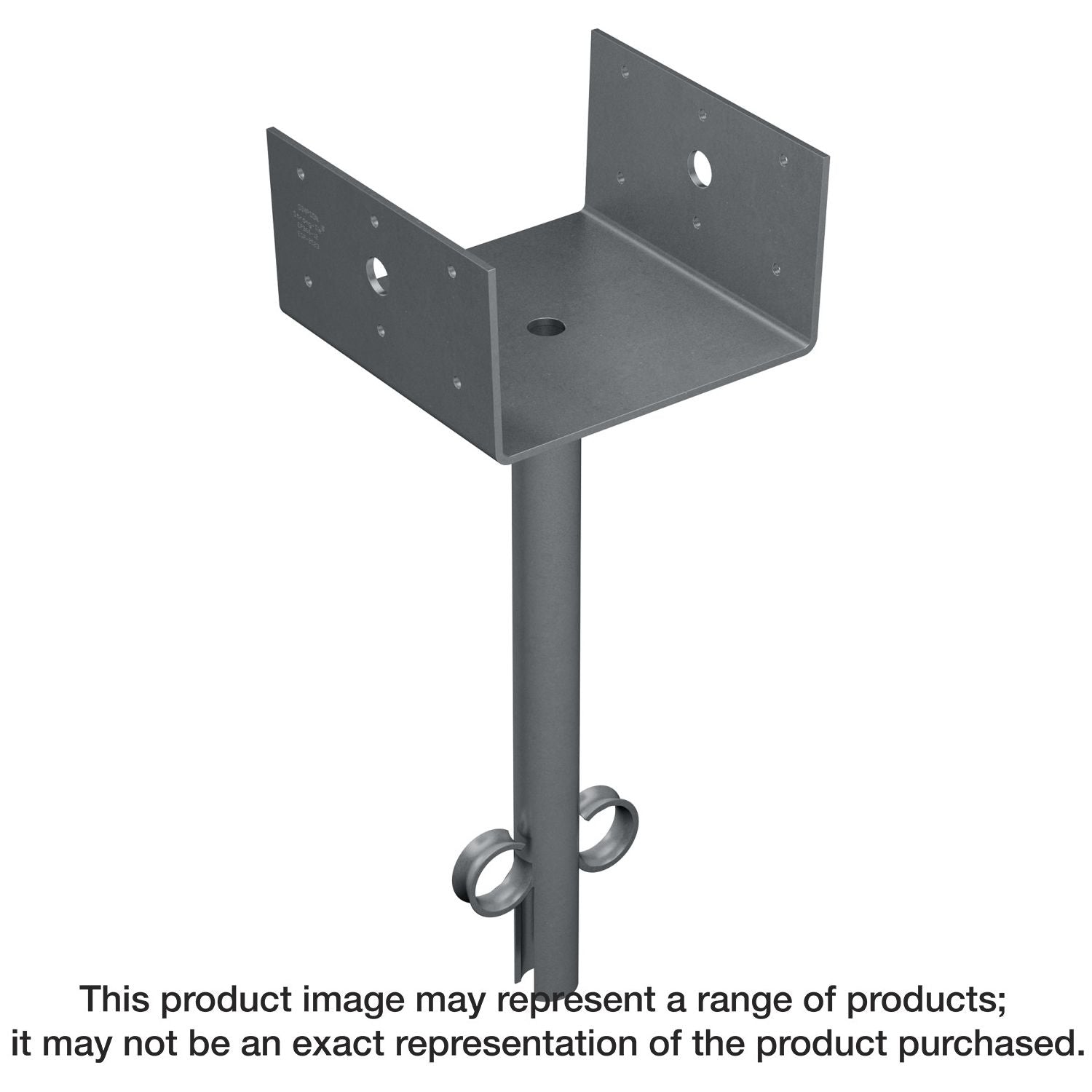 Simpson Strong-Tie EPB46HDG EPB Hot-Dip Galvanized Elevated Post Base for 4x6
