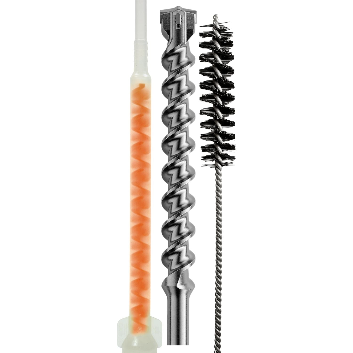 Simpson Strong-Tie ETB12 ETB 1-5/8-in. x 34-in. Nylon Hole-Cleaning Brush