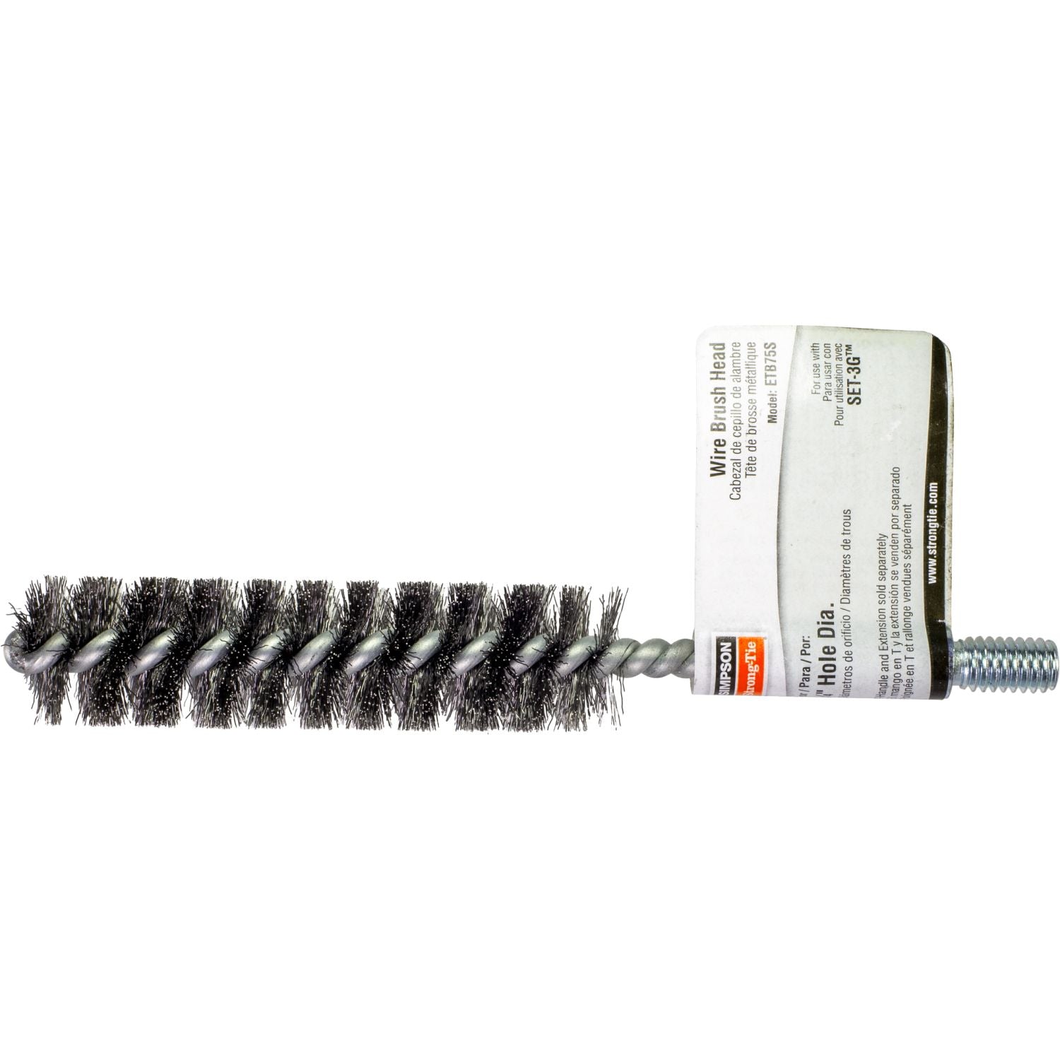 Simpson Strong-Tie ETB75S ETBS 3/4-in. Wire Hole-Cleaning Brush