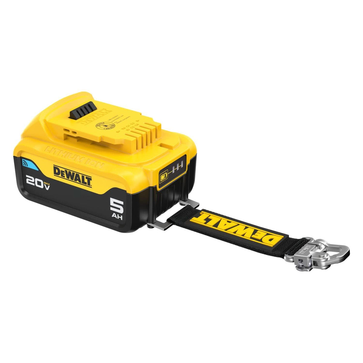 DeWALT DCB205BTLR 20V MAX 5Ah BT Battery Lanyard Ready