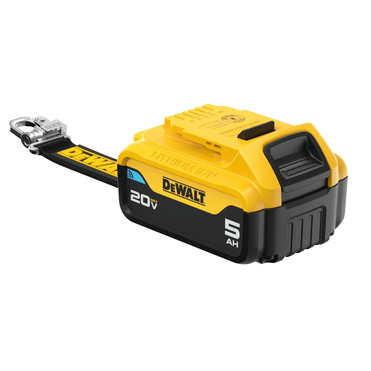 DeWALT DCB205BTLR 20V MAX 5Ah BT Battery Lanyard Ready