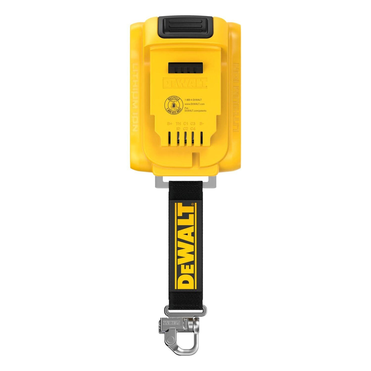 DeWALT DCB205BTLR 20V MAX 5Ah BT Battery Lanyard Ready
