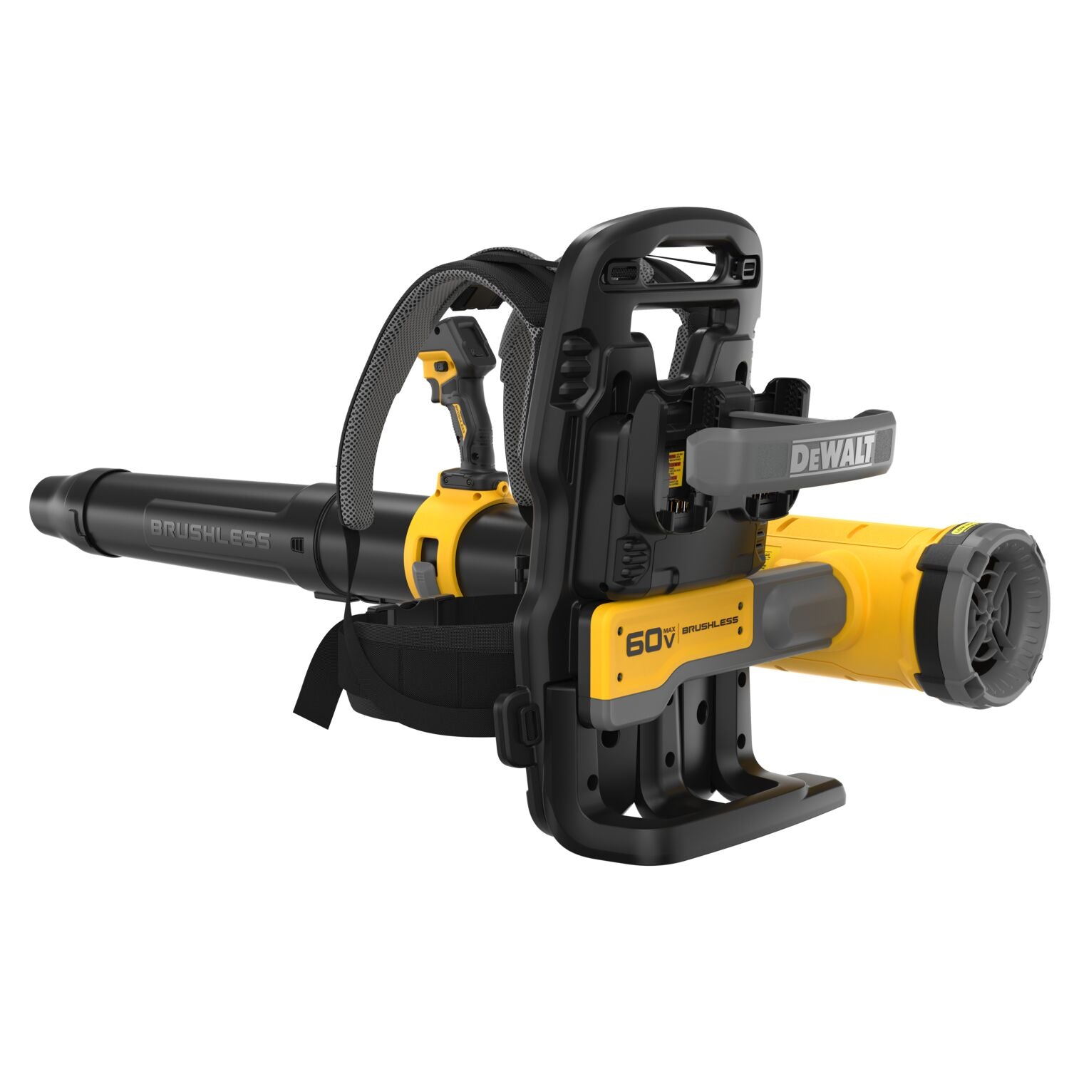 DeWALT DCBL570B 60V FlexVOLT 160-MPH 855-CFM Backpack Blower, Tool Only