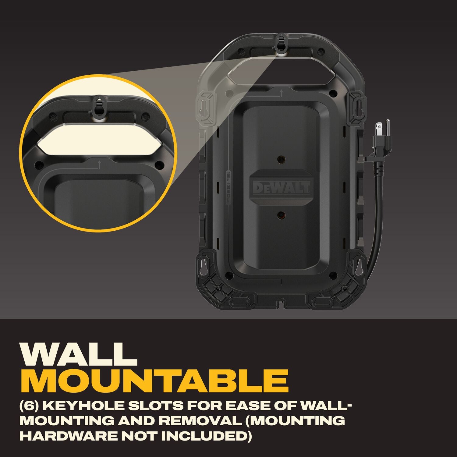 DeWALT DCBPC1615 15-Amp 6-Outlet Multi-Charger Power Controller