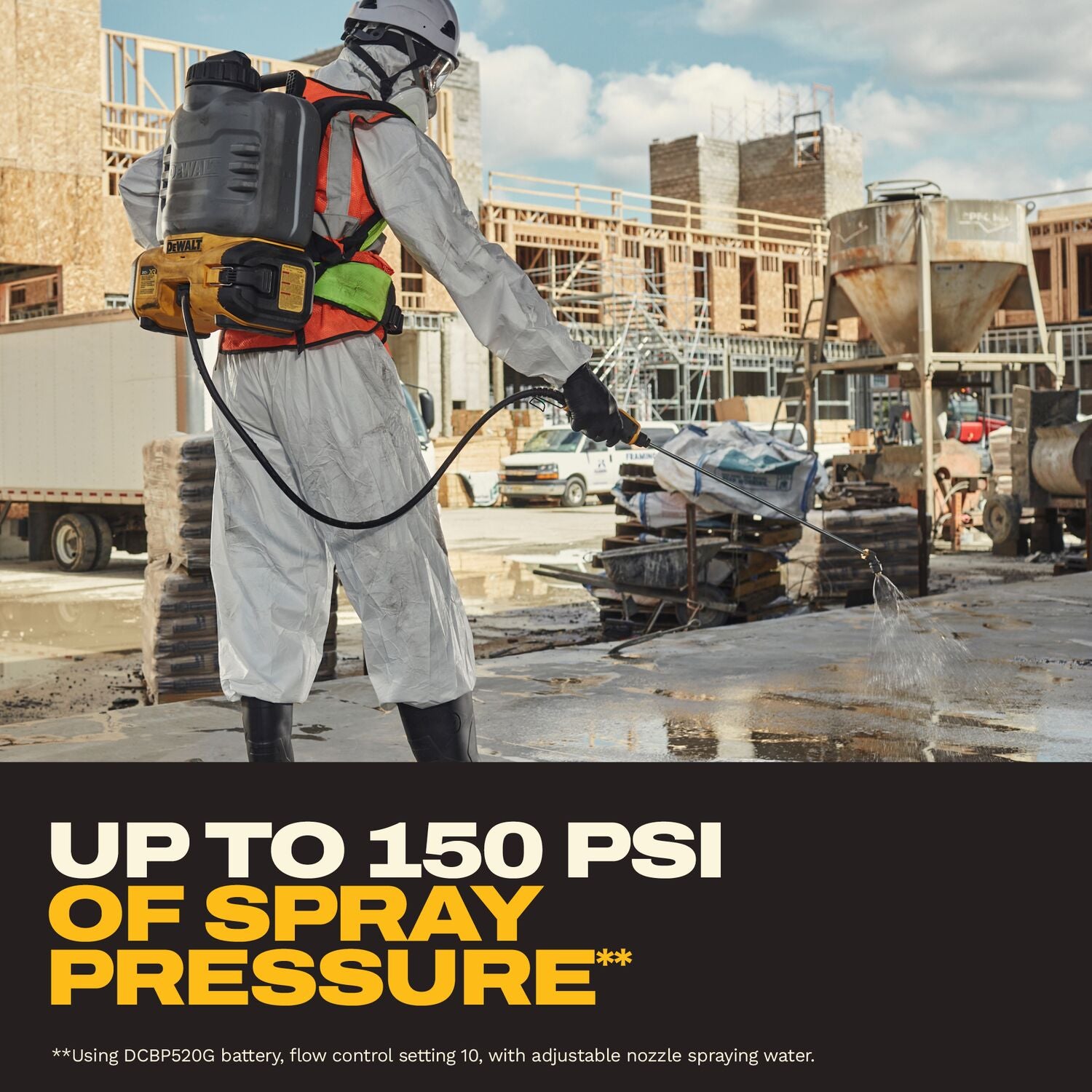 DeWALT DCCS1100GH1 20V MAX XR Concrete Chemical Sprayer 5.0Ah Kit