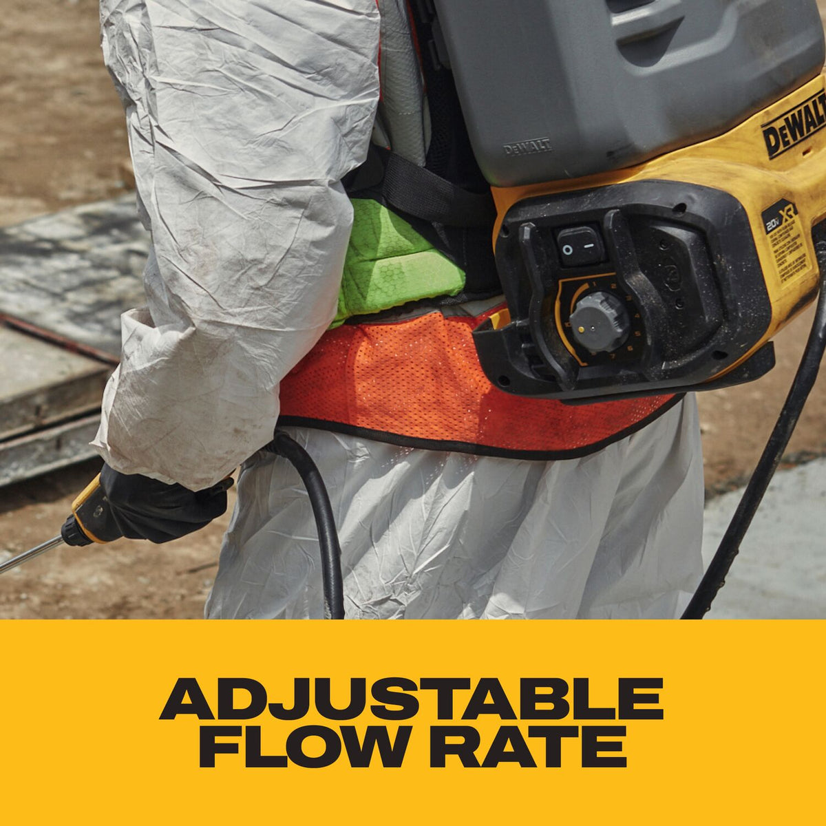 hyper tough 20v max cordless 1-gallon garden sprayer DeWalt 20V MAX XR Concrete Chemical Sprayer Kit