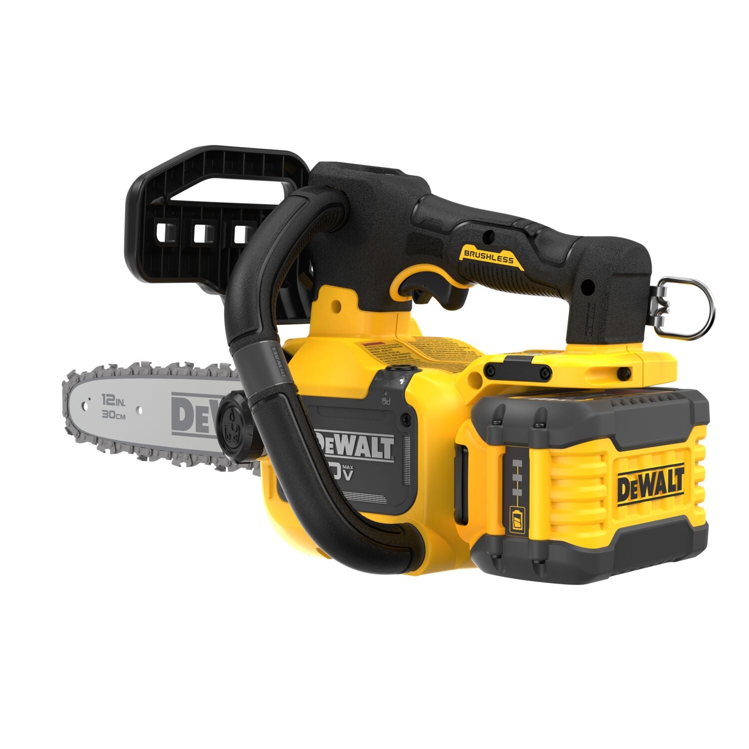 DEWALT DCCS673B FlexVOLT 60V MAX Compact 12-in. Top Handle Chainsaw 9.0Ah Kit