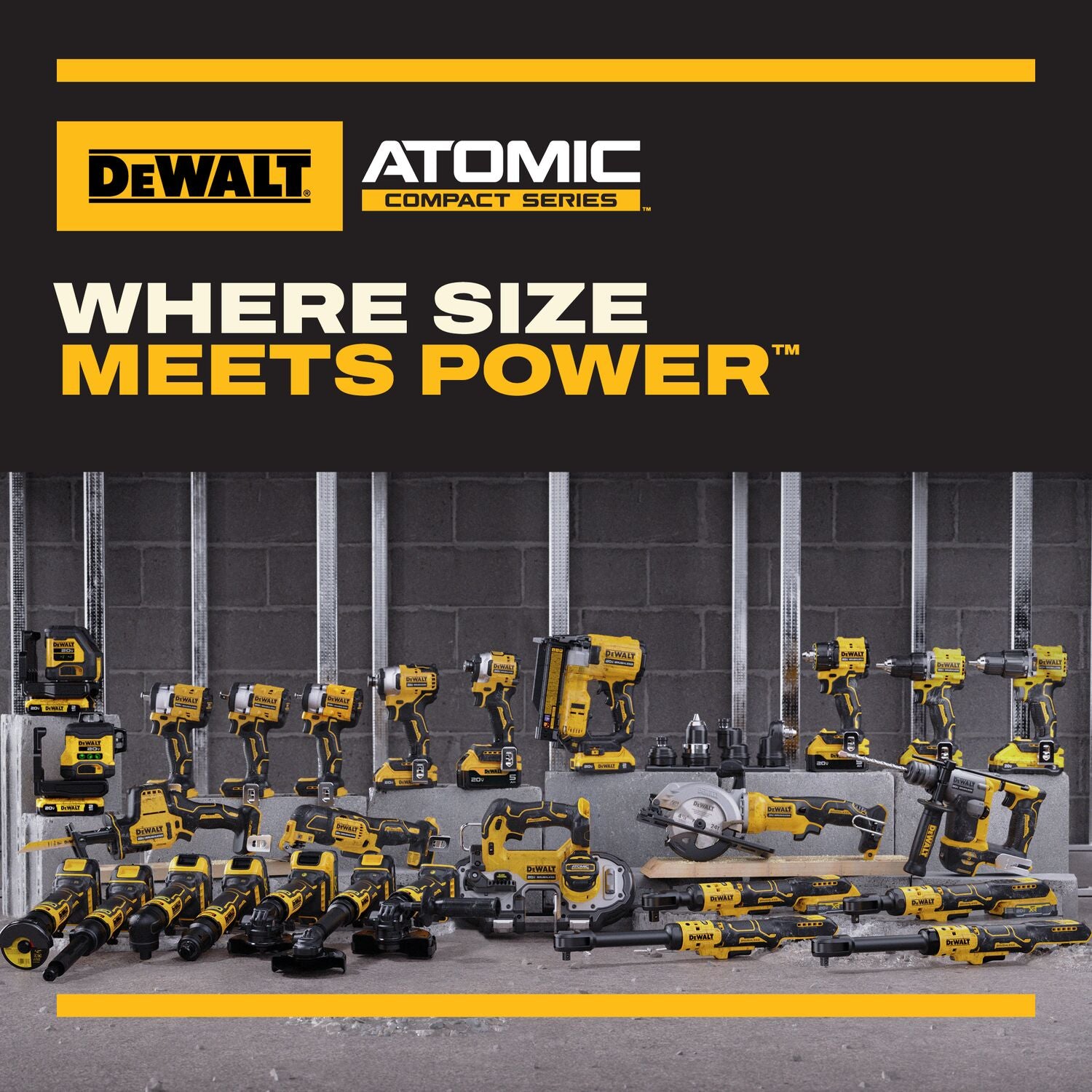 DeWALT DCF514B ATOMIC 20V MAX Brushless Cordless 1/4-in. Ratchet, Tool Only