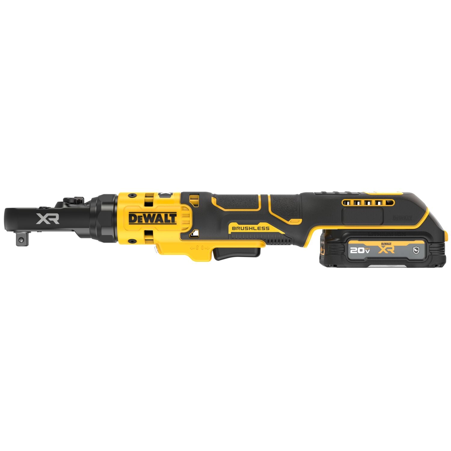 DeWALT DCF520GE1 20V MAX XR Brushless 1/4-in. & 3/8-in. Sealed Head Ratchet 1.7Ah Kit
