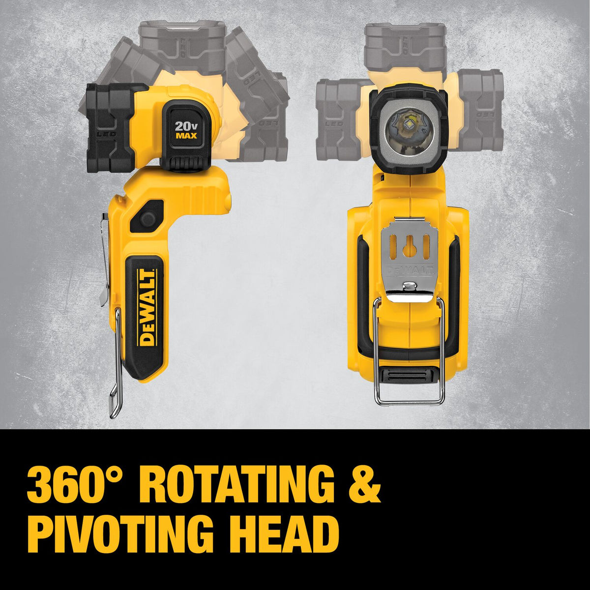 DEWALT DCL044 20V MAX LED Handheld Worklight