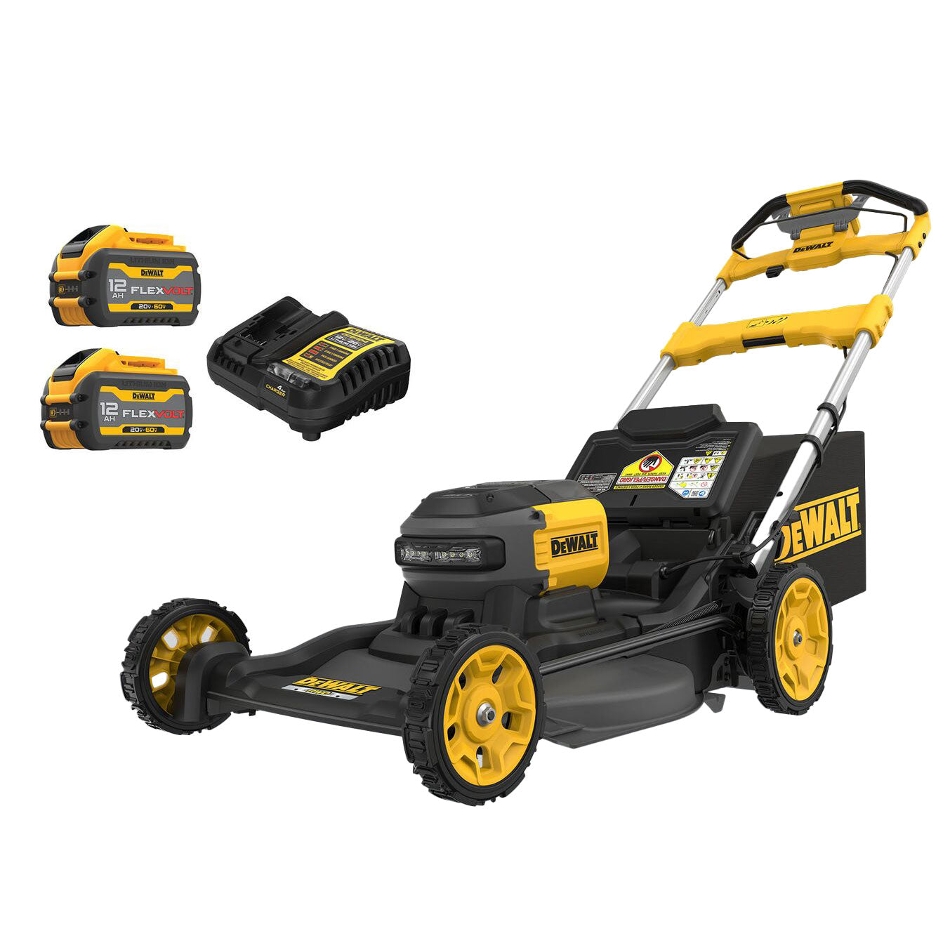 DeWalt 60V MAX 21" Cordless Brushless RWD Self-Propelled Mower Kit