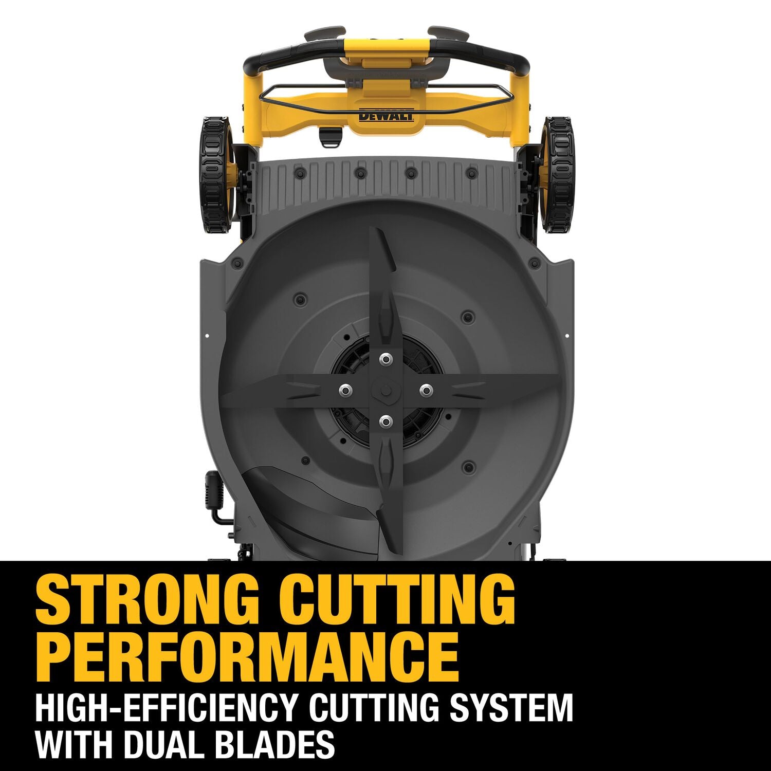 DeWalt DCMWSP700Y2 60V MAX* 21 in. Cordless Brushless RWD Self-Propelled Mower 12.0Ah Kit