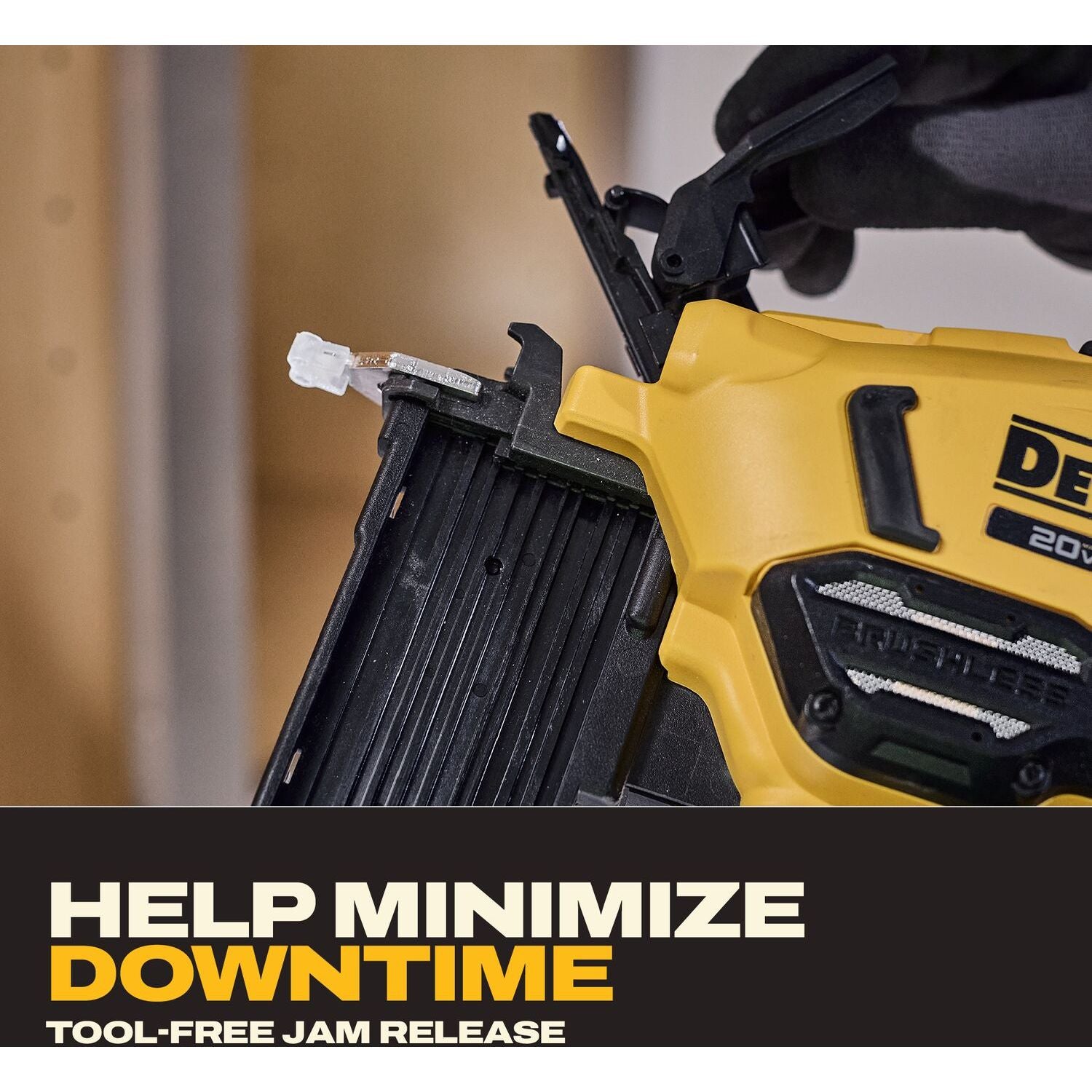 DeWALT DCN210B 20V MAX XR 18Ga Brad Nailer, Tool Only