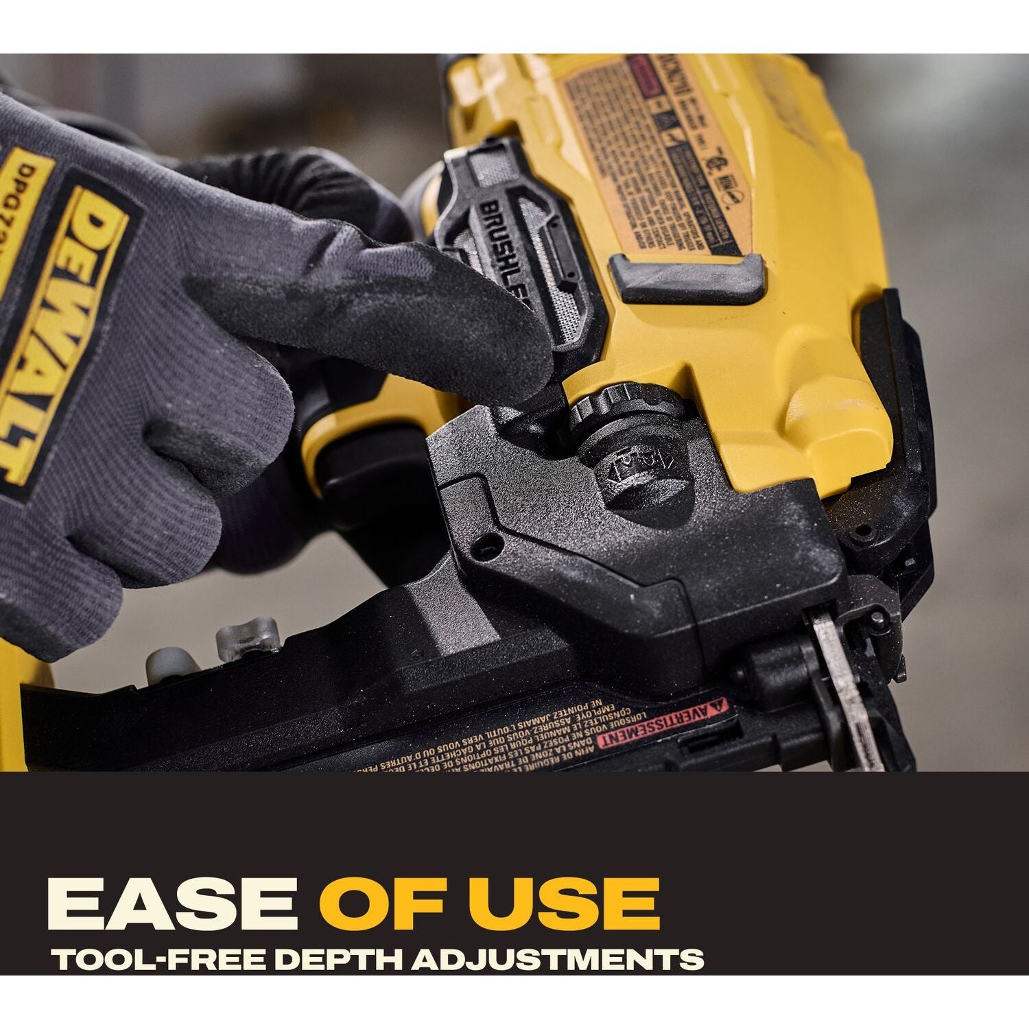 DeWALT DCN210B 20V MAX XR 18Ga Brad Nailer, Tool Only