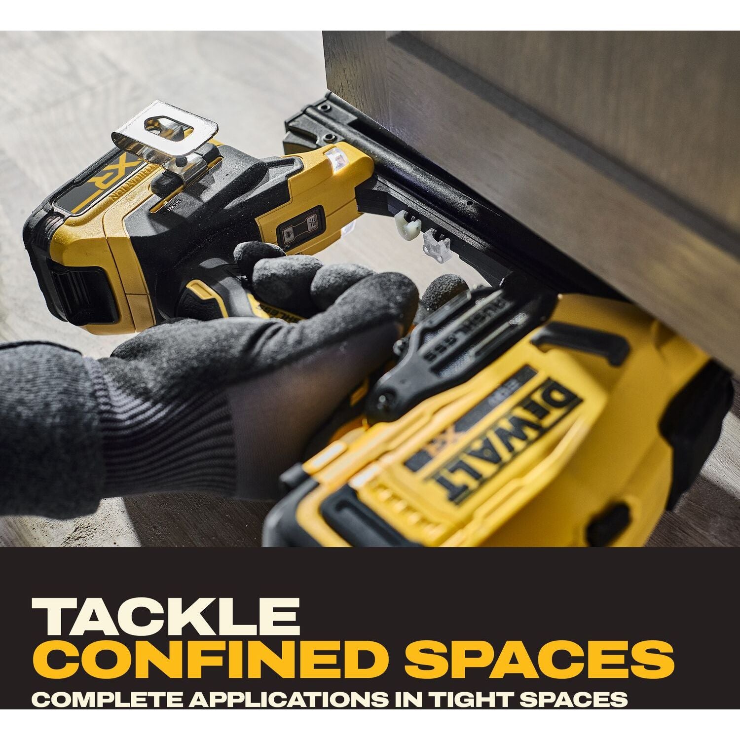 DeWALT DCN210E1 20V MAX XR 18Ga Brad Nailer Powerstack 1.7Ah Kit