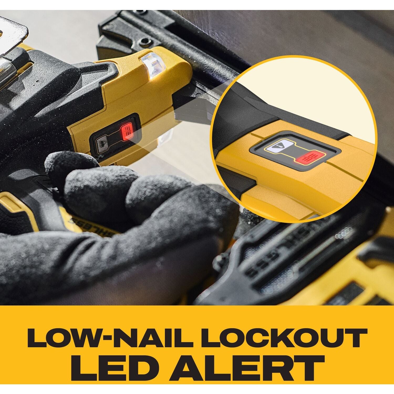 DeWALT DCN210E1 20V MAX XR 18Ga Brad Nailer Powerstack 1.7Ah Kit