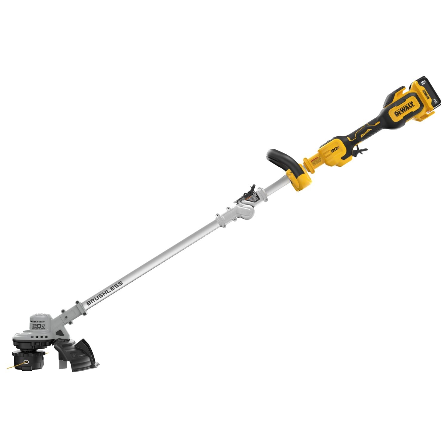 DeWALT DCST926P1 20V MAX Brushless Cordless Foldable String Trimmer 5.0Ah Kit
