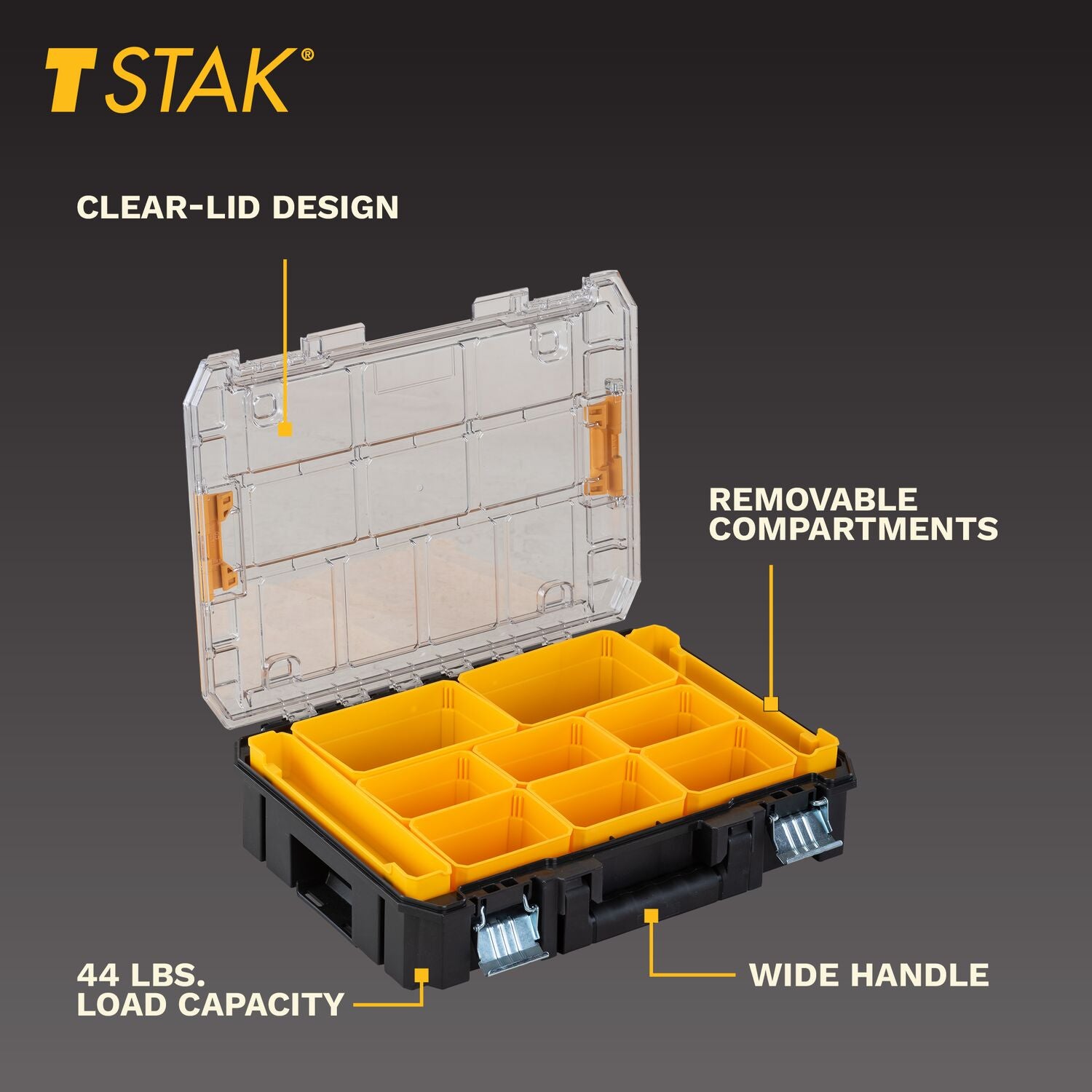 DeWalt DWST17805 TSTAK Organizer Tool Case