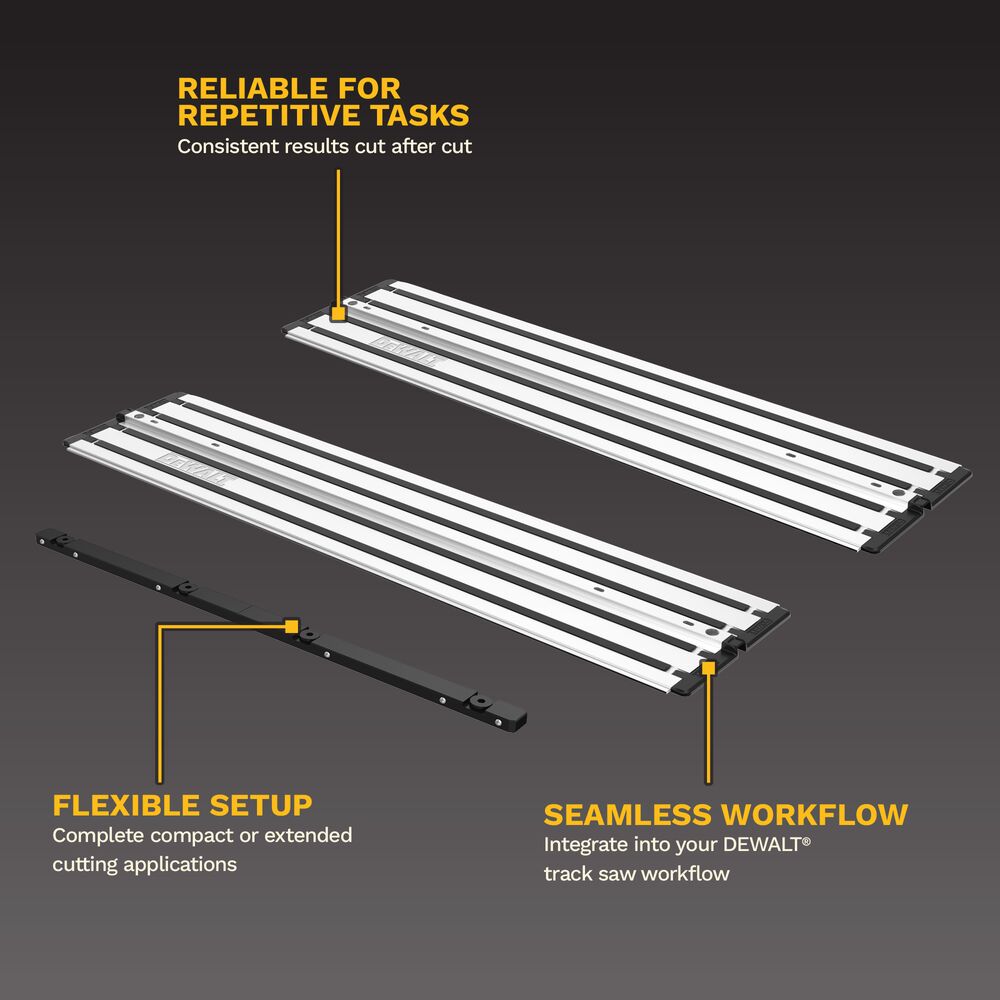 DEWALT 30-in. Tracks and Connecting Rod Kit, 2-Pack (DWS5230)