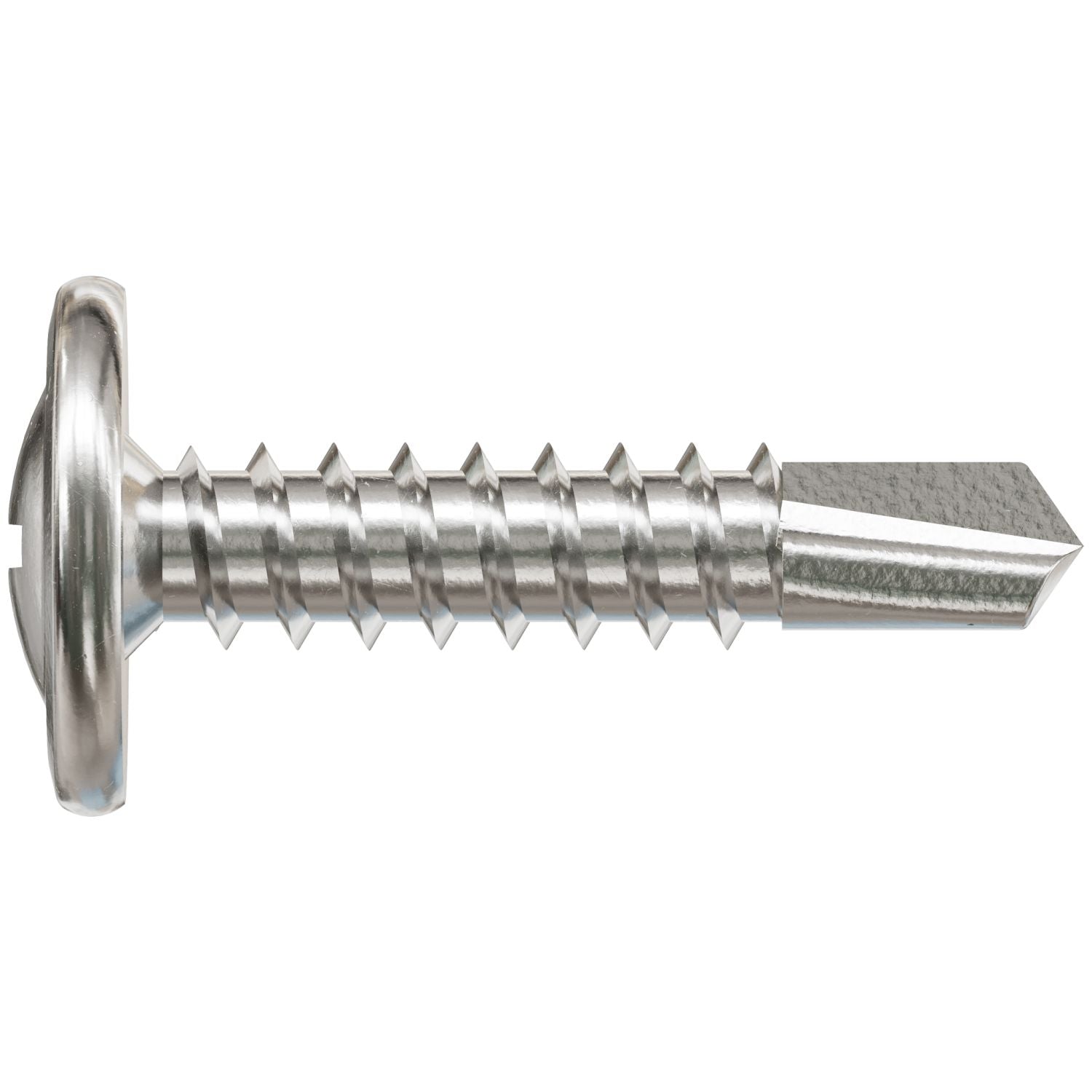 Simpson Strong-Tie F08T125KDB Self-Drilling Wire-Lath Modified Truss-Head Screw,  #8 x 1-1/4-in. Type 410, 4000-Pack