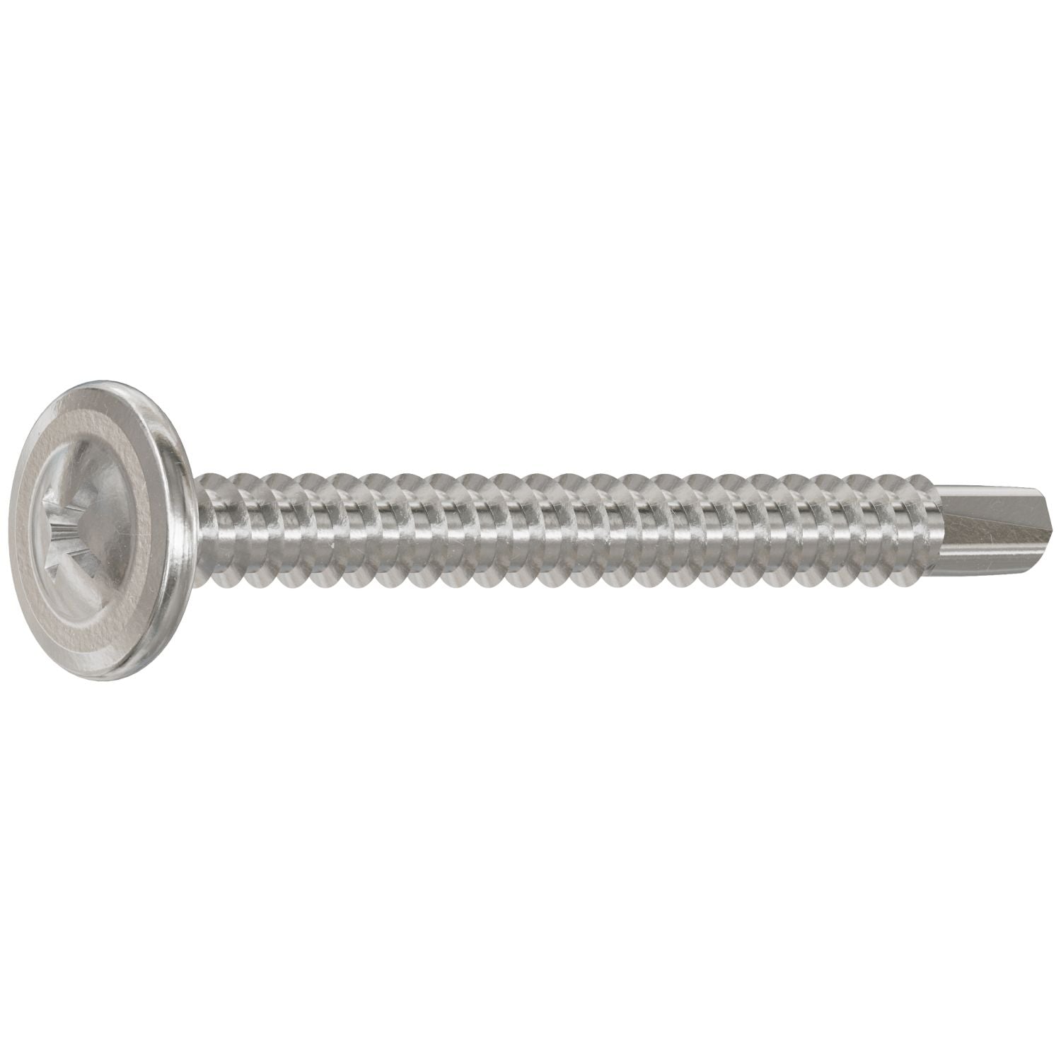 Simpson Strong-Tie F08T162KDB Self-Drilling Wire-Lath Modified Truss-Head Screw,  #8 x 1-5/8-in. Type 410, 3000-Pack