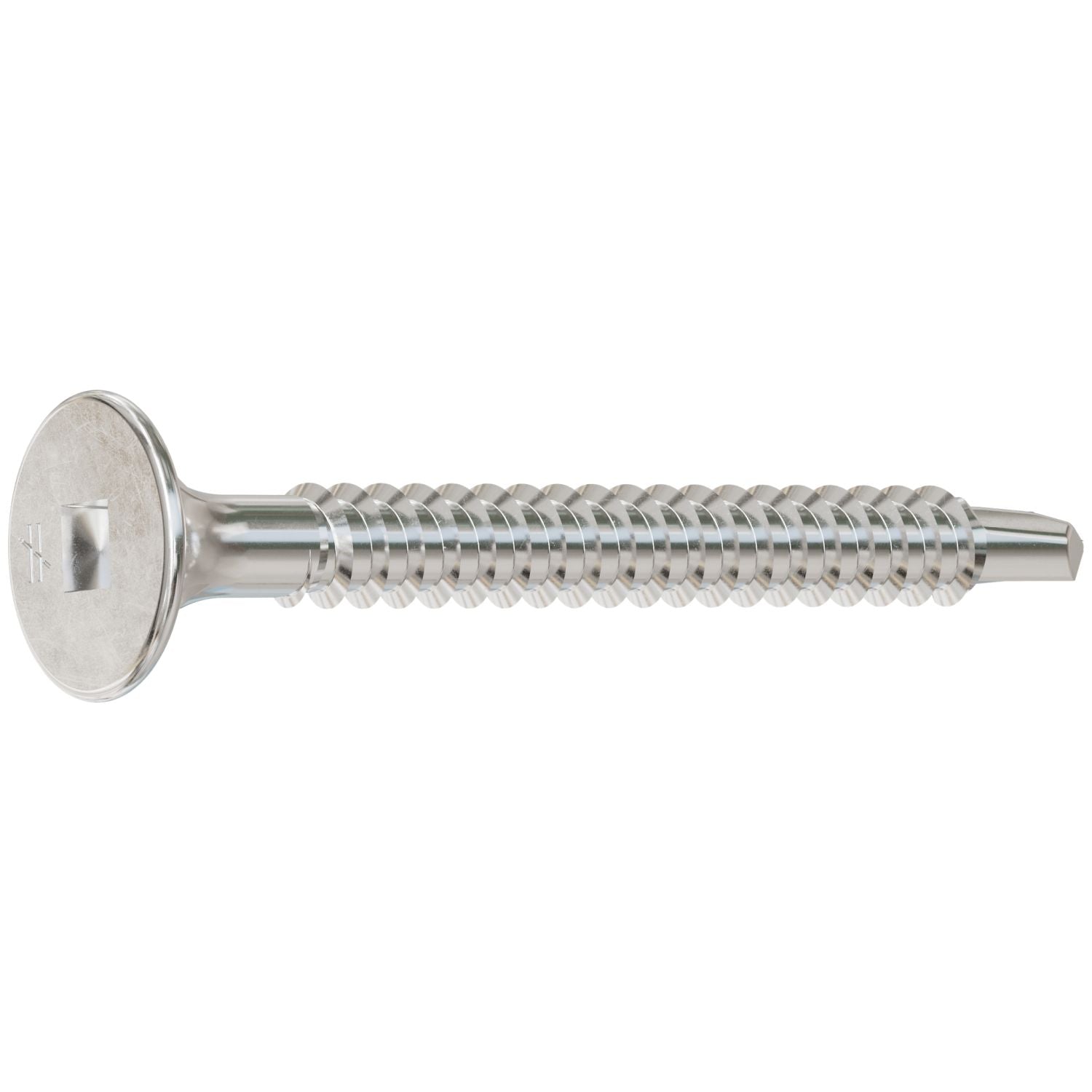 Simpson Strong-Tie F08T162WDB Self-Drilling Fiber-Cement Screw,  #8 x 1-5/8-in. #2 Square Drive, Type 410, 3000-Pack