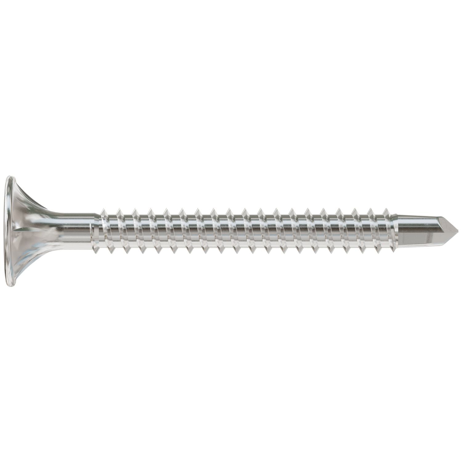 Simpson Strong-Tie F08T162WDB Self-Drilling Fiber-Cement Screw,  #8 x 1-5/8-in. #2 Square Drive, Type 410, 3000-Pack