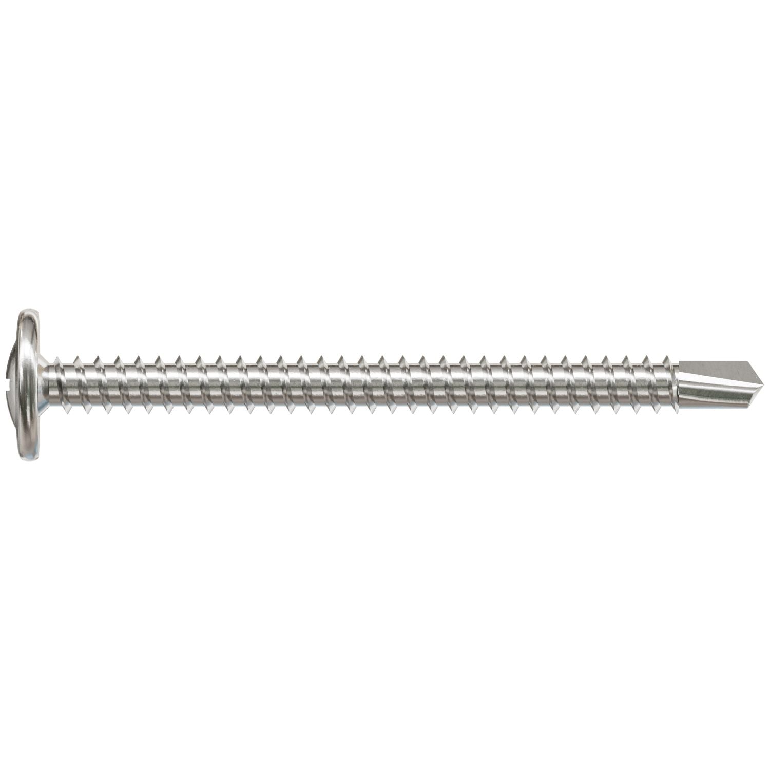 Simpson Strong-Tie F08T200KDB Self-Drilling Wire-Lath Modified Truss-Head Screw,  #8 x 2-in. Type 410, 2500-Pack