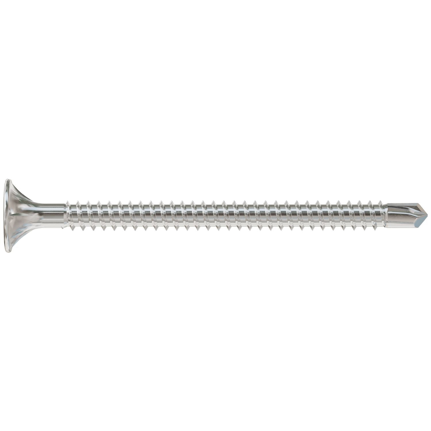 Simpson Strong-Tie F08T225WDB Self-Drilling Fiber-Cement Screw,  #8 x 2-1/4-in. #2 Square Drive, Type 410, 2500-Pack