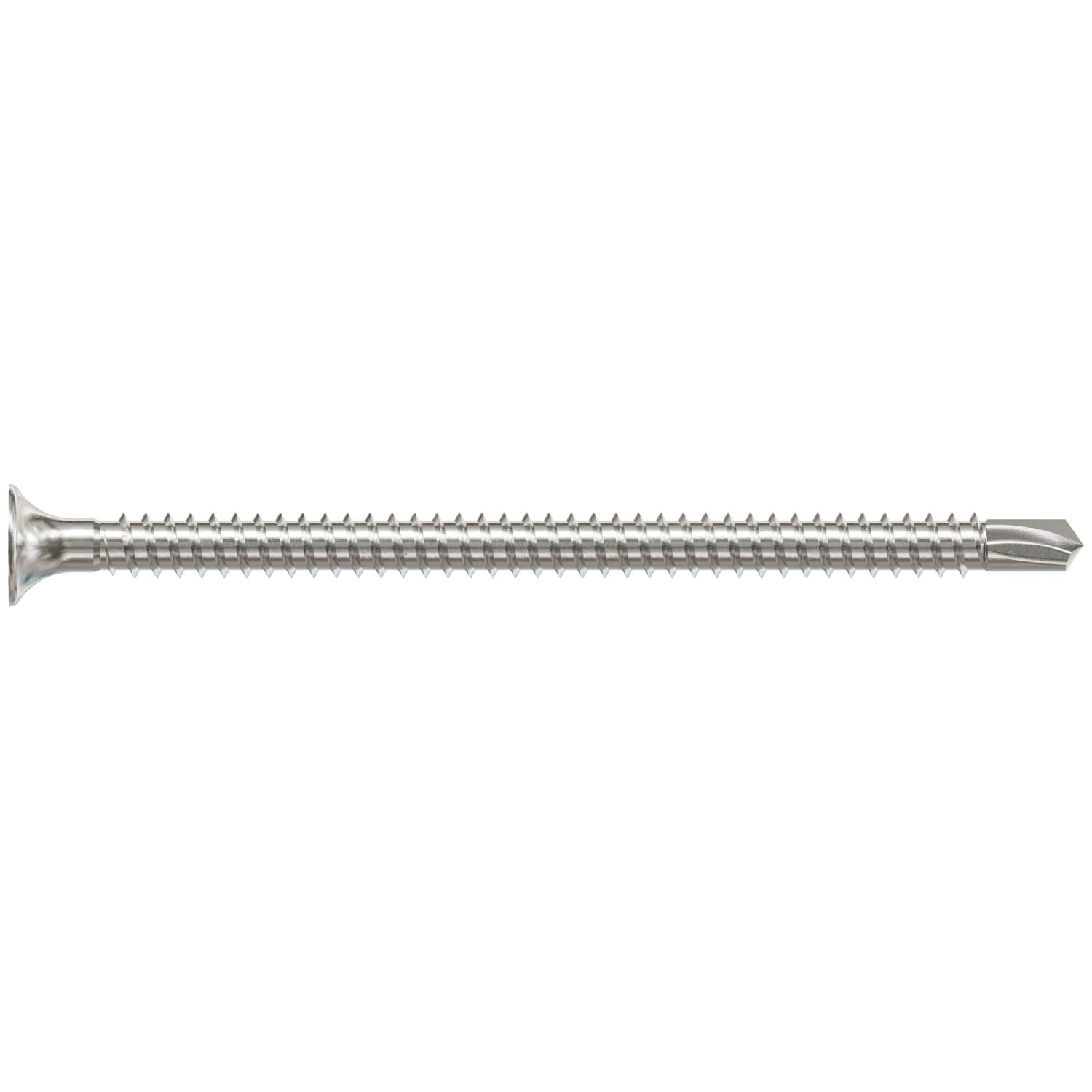 Simpson Strong-Tie F10T300BDB Self-Drilling Bugle-Head Screw,  #10 x 3-in. #2 Square Drive, Type 410, 1500-Pack