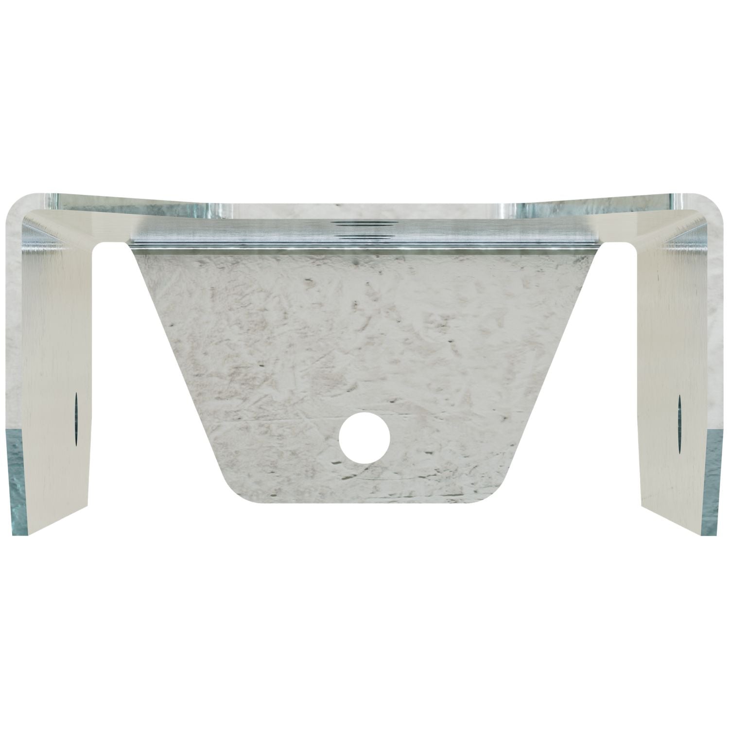 Simpson Strong-Tie ZMAX Galvanized Fence Rail Bracket for 2x4 (FB24Z)