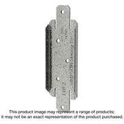 Simpson Strong-Tie FBFZ FBFZ ZMAX Galvanized Flat Rail Fence Bracket for 2x4