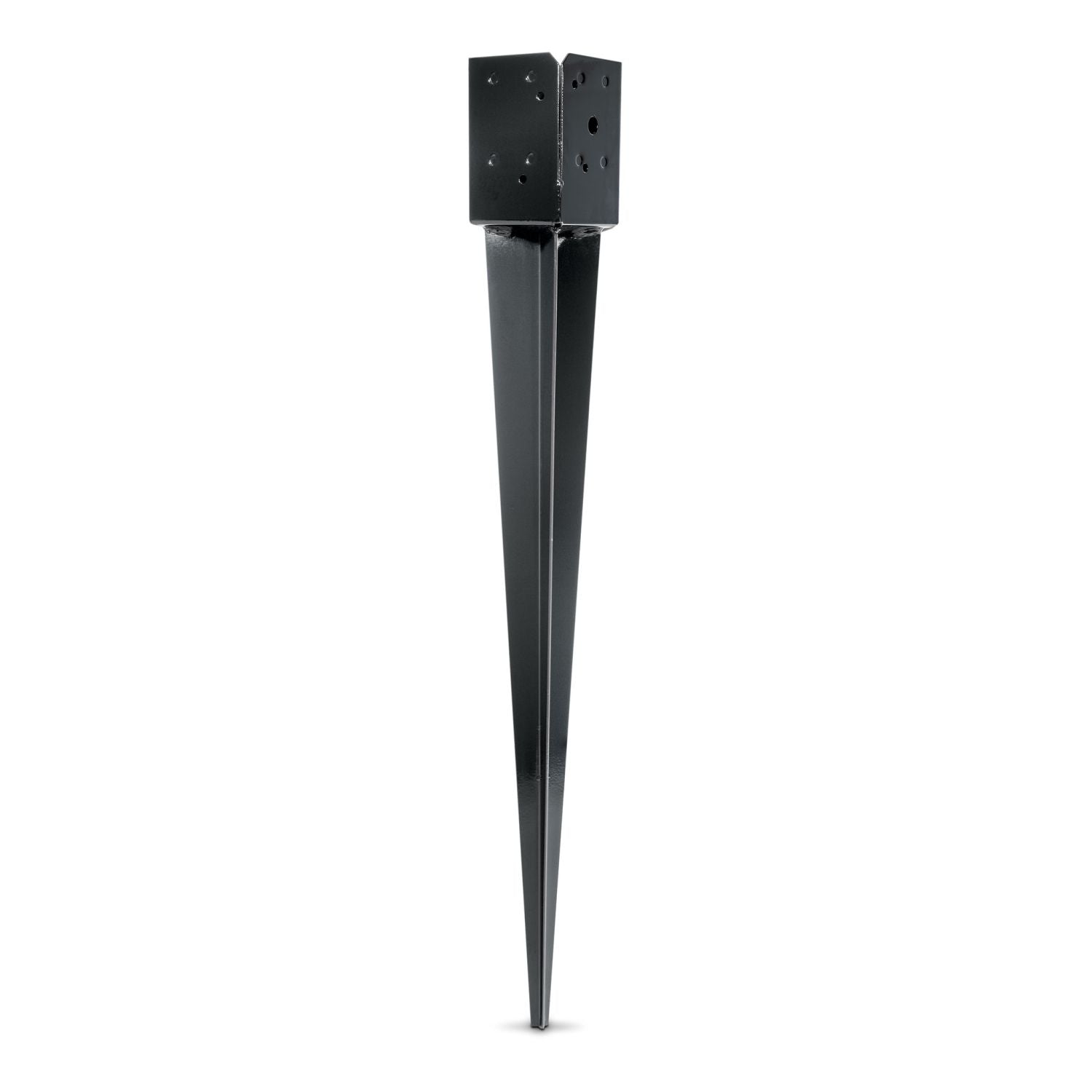 Simpson Strong-Tie FPBS44 E-Z Spike Black Powder-Coated Post-Base Spike for 4x4