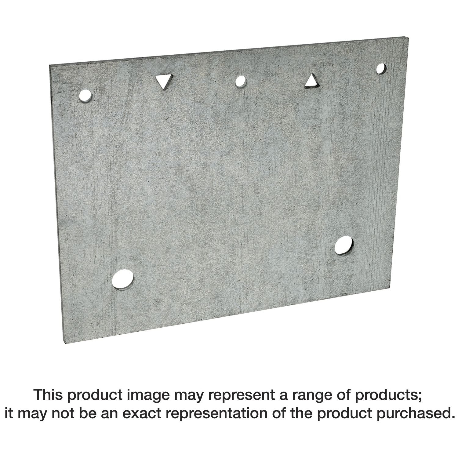 Simpson Strong-Tie FRFPHDG FRFP 7-in. x 9-in. HDG Retrofit Foundation Plate