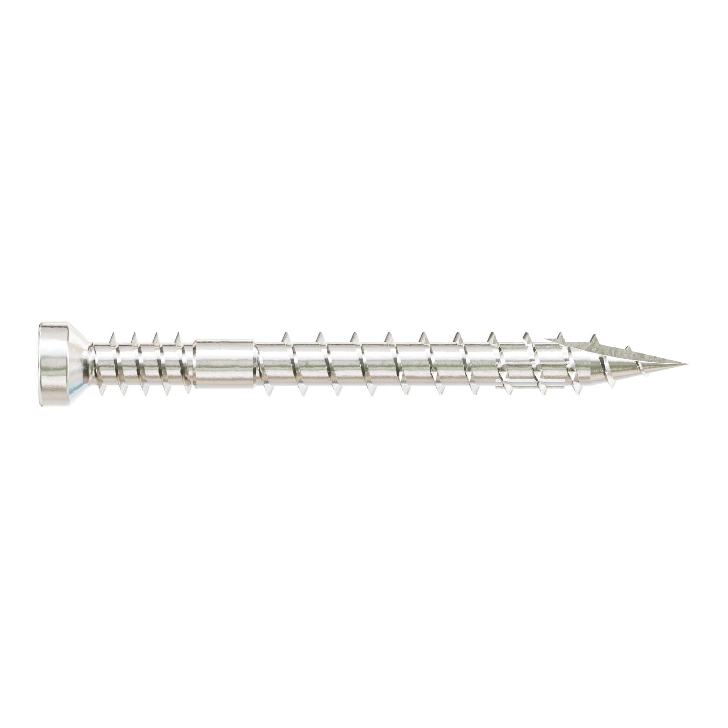 Simpson Strong-Tie FT07112T500 Finish Trim Screw,  #7 x 1-1/2-in. T10, Trim-Head, Type 316, 500-Pack