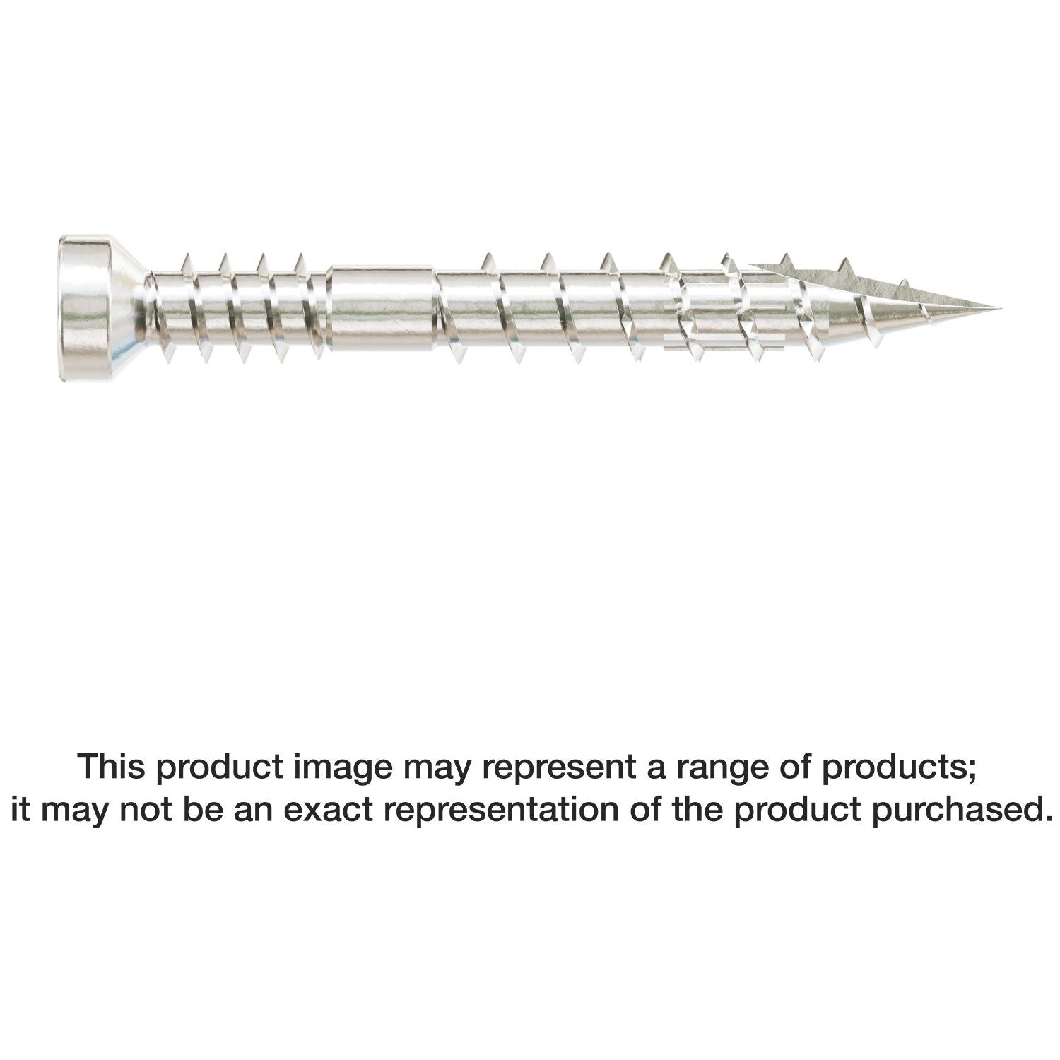 Simpson Strong-Tie FT07114T500 Finish Trim Screw,  #7 x 1-1/4-in. T10, Trim-Head, Type 316, 500-Pack
