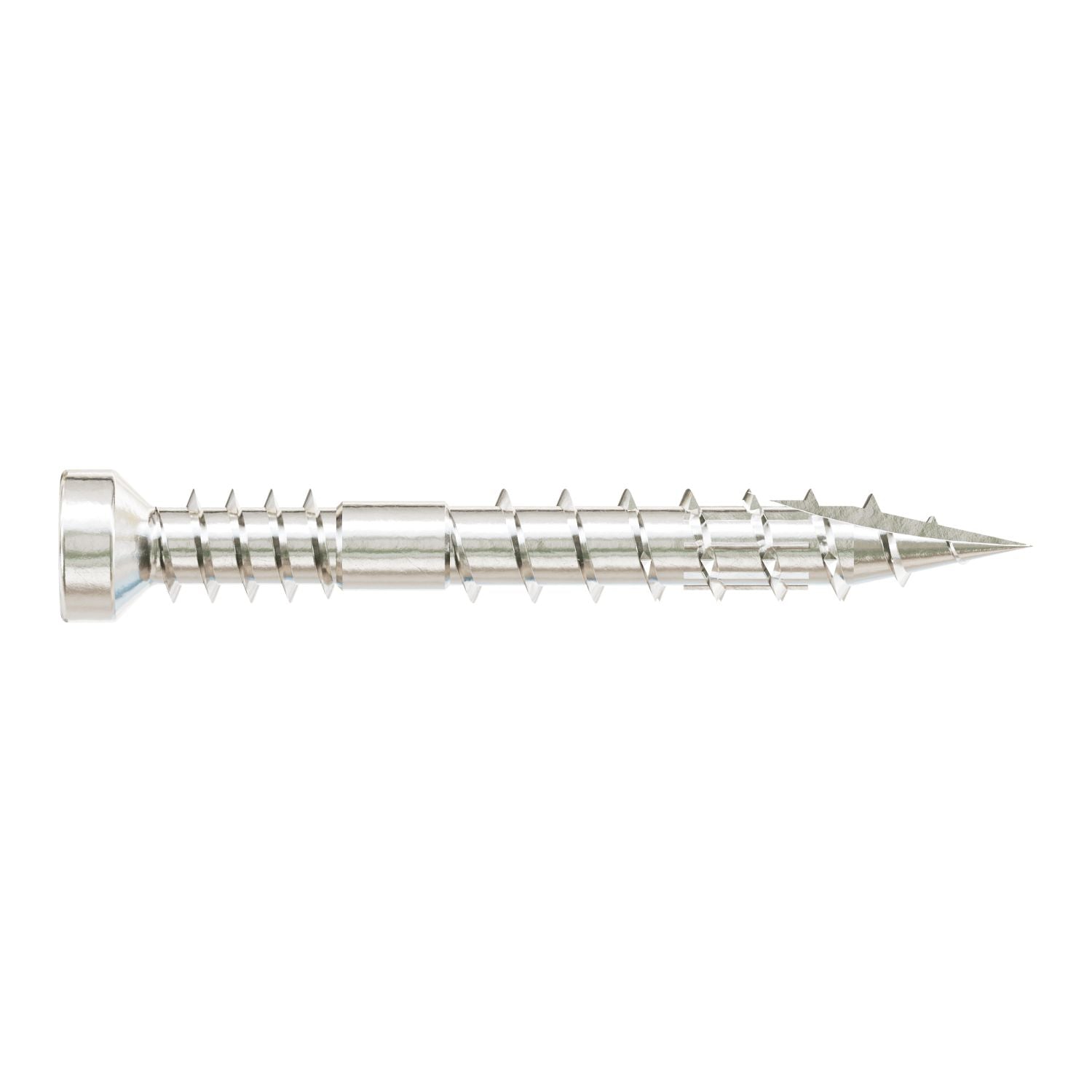Simpson Strong-Tie FT07114T500 Finish Trim Screw,  #7 x 1-1/4-in. T10, Trim-Head, Type 316, 500-Pack