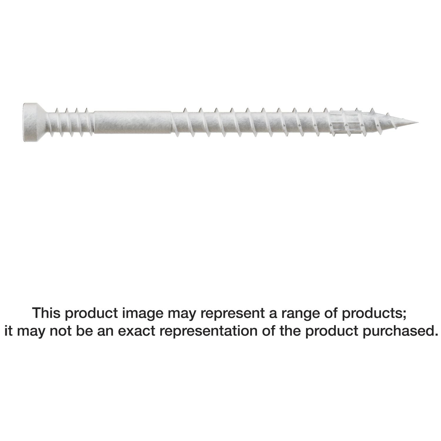 Simpson Strong-Tie FT07200R100 Finish Trim Screw,  #7 x 2-in. T10, Trim-Head, Quik Guard, Tan, 100-Pack