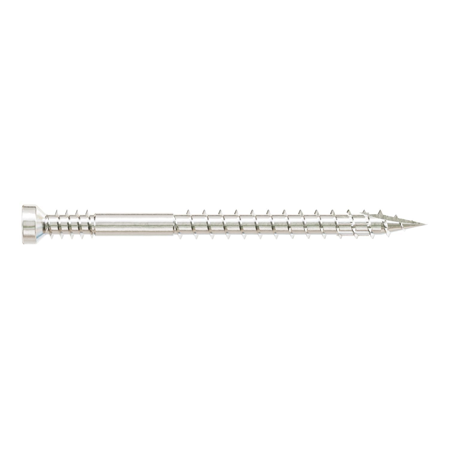 Simpson Strong-Tie FT07200T450 Finish Trim Screw,  #7 x 2-in. T10, Trim-Head, Type 316, 450-Pack