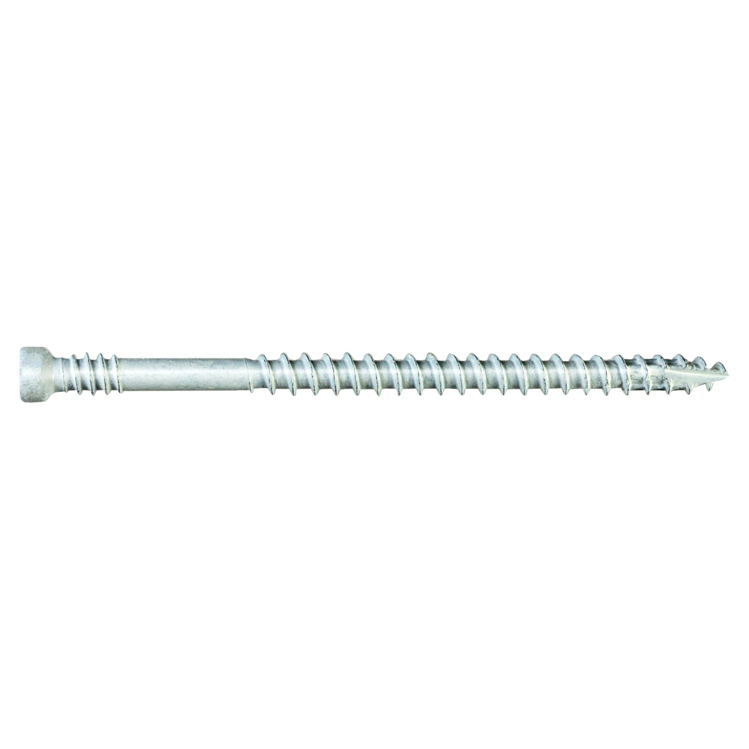 Simpson Strong-Tie FT07212R400W Finish Trim Screw,  #7 x 2-1/2-in. T10, Trim-Head, Quik Guard, White, 400-Pack
