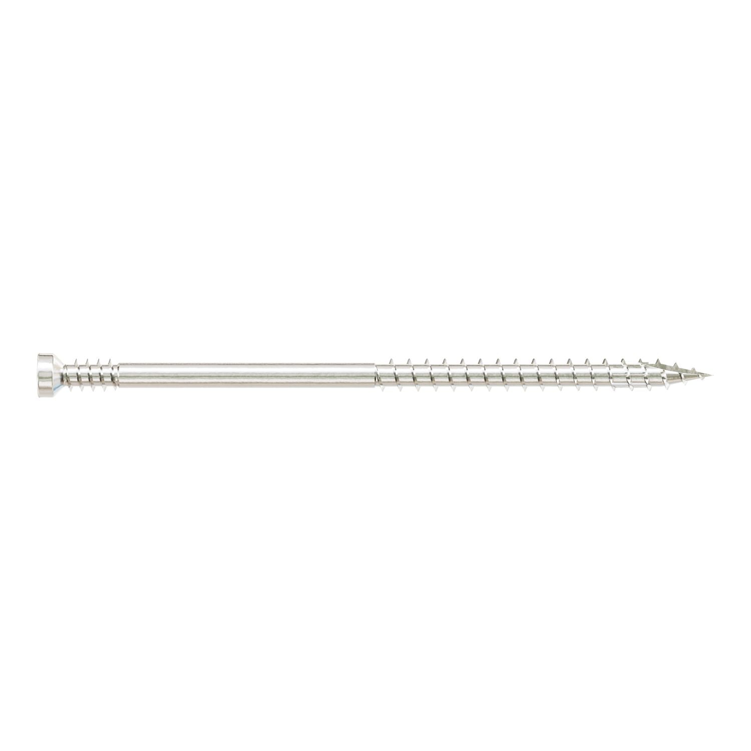 Simpson Strong-Tie FT07300T300 Finish Trim Screw,  #7 x 3-in. T10, Trim-Head, Type 316, 300-Pack