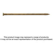 Simpson Strong-Tie FT09400R50 Finish Trim Screw,  #9 x 4-in. T15, Trim-Head, Quik Guard, Tan, 50-Pack