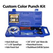 FastCap Hole Punch Kit in hard shell case (HOLE PUNCH KIT)