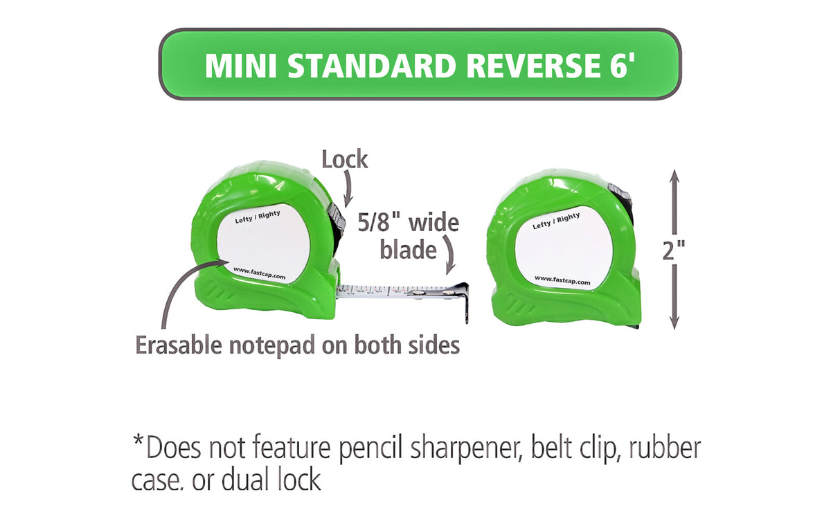 FastCap PSSR-6 Mini tape measure blade and case