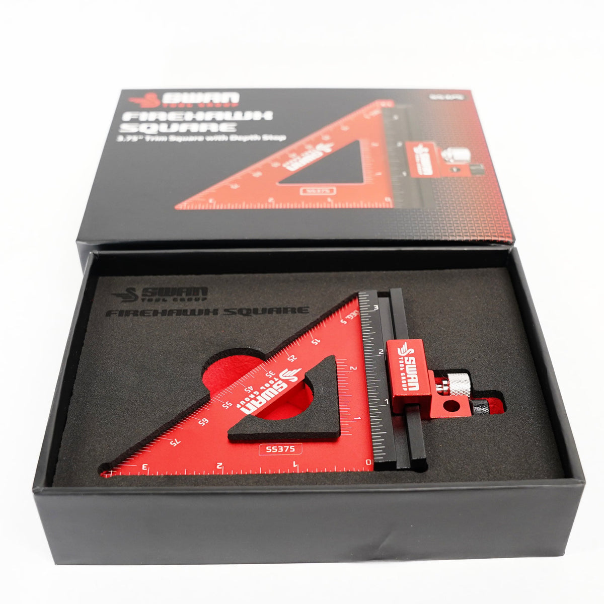 Swan Firehawk Trim Square — retail box shot