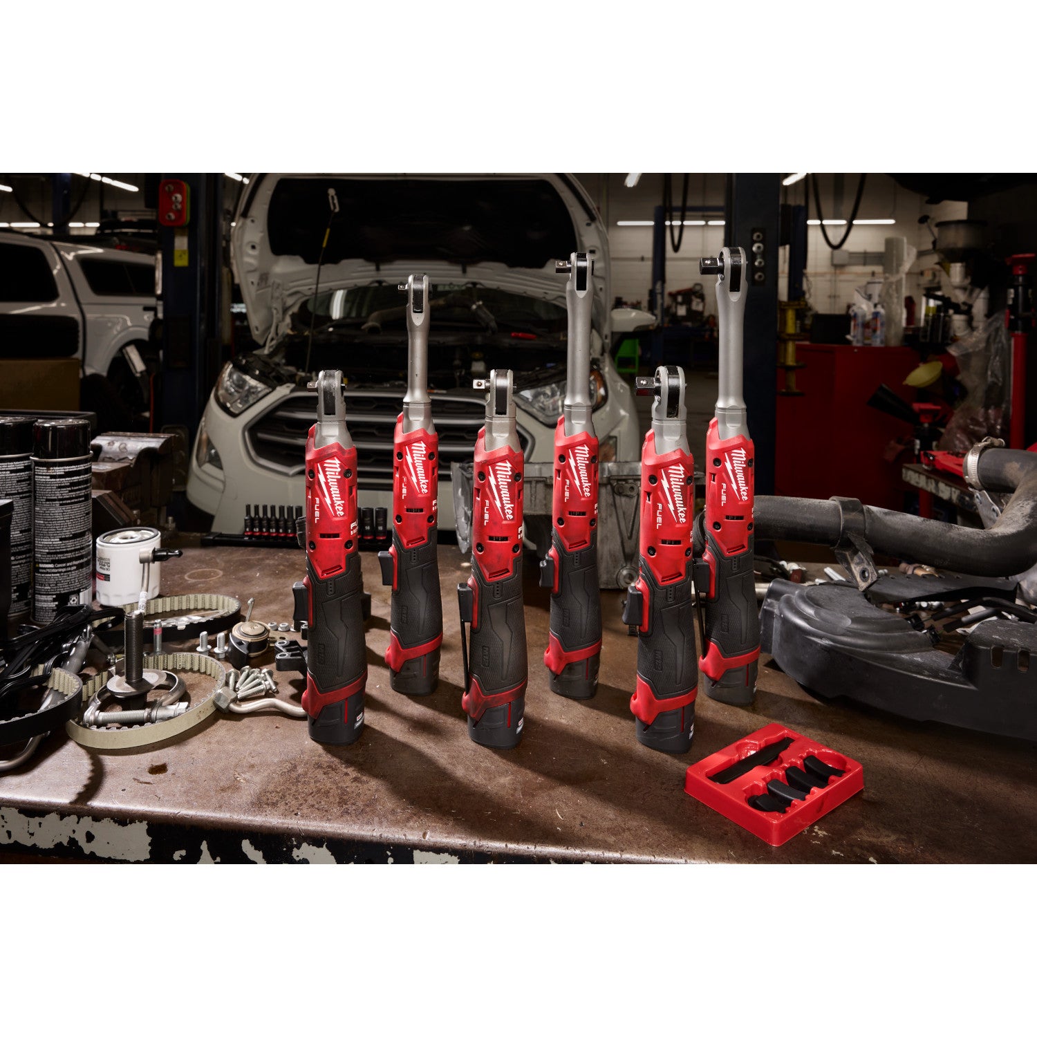 Milwaukee M12 FUEL 1/4-in. Extended Reach Ratchet (3058-20)