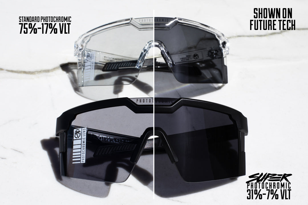 Heat Wave Future Tech SUPER Photochromic Lens Z87+ Sunglasses